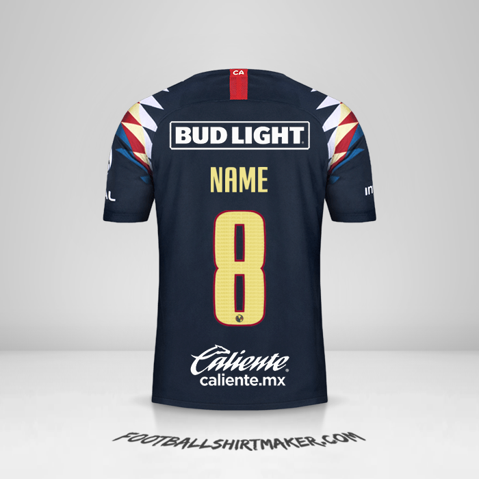Trikot Club America 2019/20 Auswärts -  name - 8