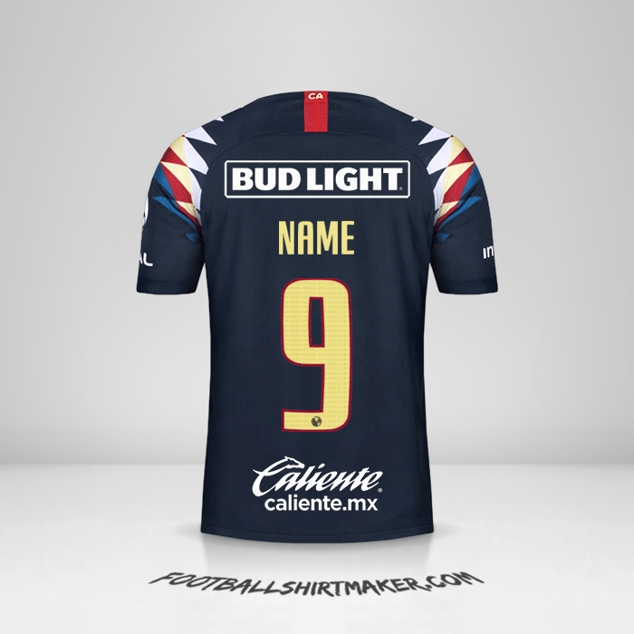 Trikot Club America 2019/20 Auswärts -  name - 9