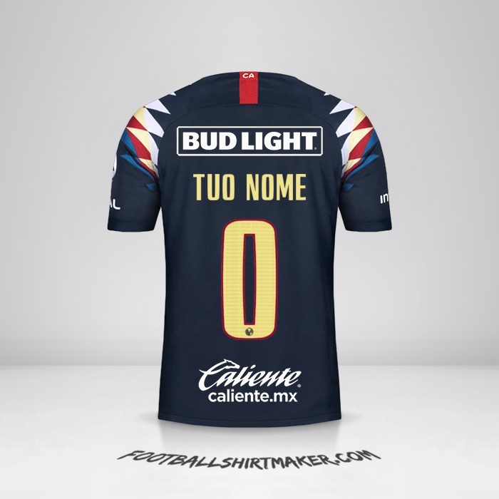 Maglia Club America 2019/20 II -  tuo nome - 0