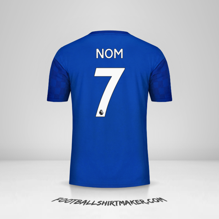 Maillot Leicester City FC 2019/20 -  nom - 7