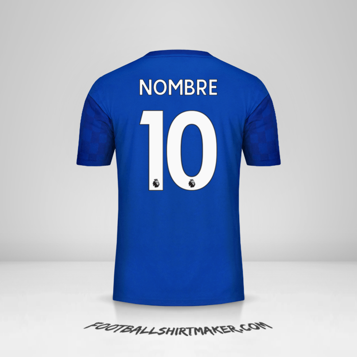 Jersey Leicester City FC 2019/20 -  nombre - 10