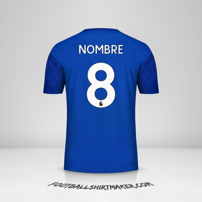Jersey Leicester City FC 2019/20 -  nombre - 8