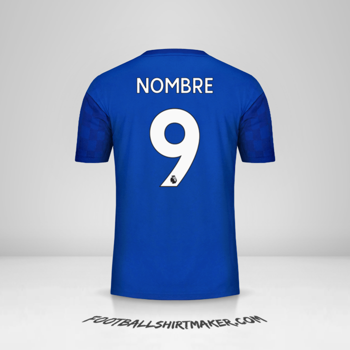 Jersey Leicester City FC 2019/20 -  nombre - 9