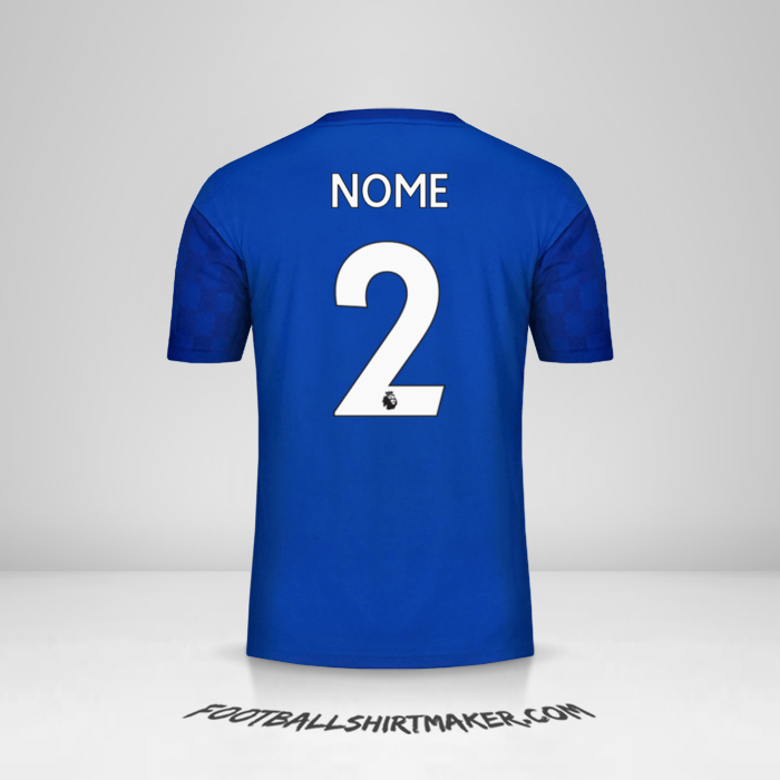 Maglia Leicester City FC 2019/20 -  nome - 2