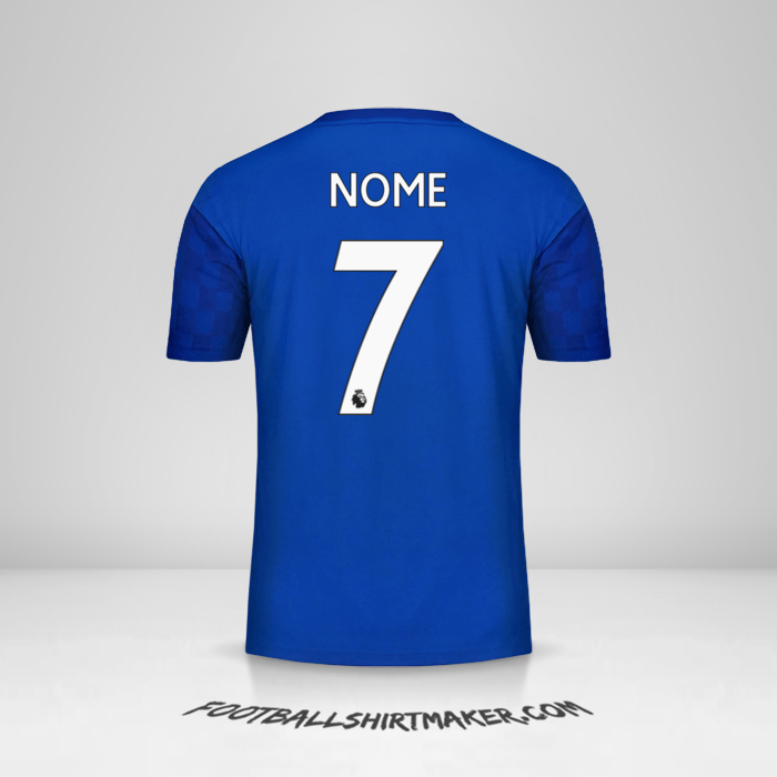 Camisola Leicester City FC 2019/20 -  nome - 7