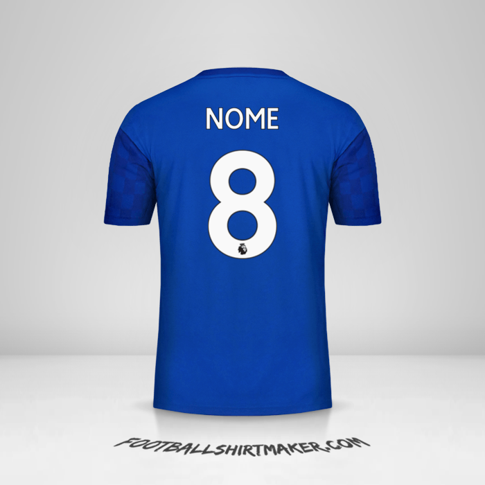 Camisola Leicester City FC 2019/20 -  nome - 8
