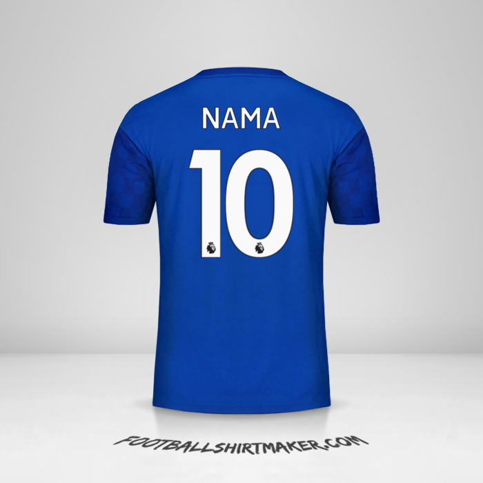 Jersey Leicester City FC 2019/20 -  nama - 10