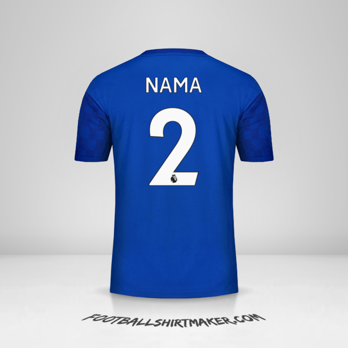 Jersey Leicester City FC 2019/20 -  nama - 2
