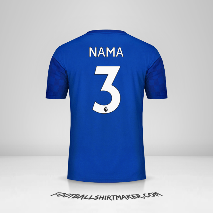 Jersey Leicester City FC 2019/20 -  nama - 3