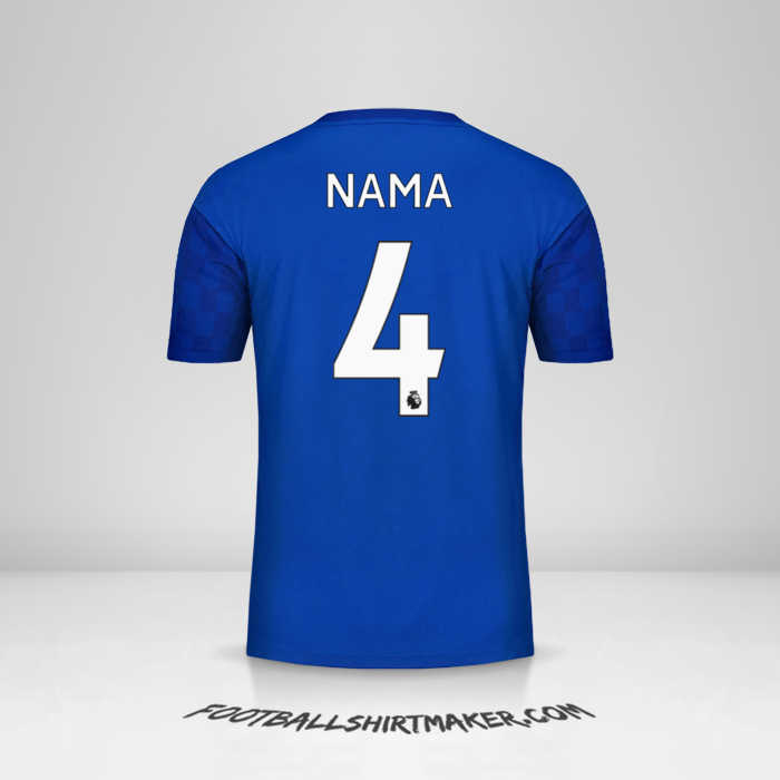 Jersey Leicester City FC 2019/20 -  nama - 4