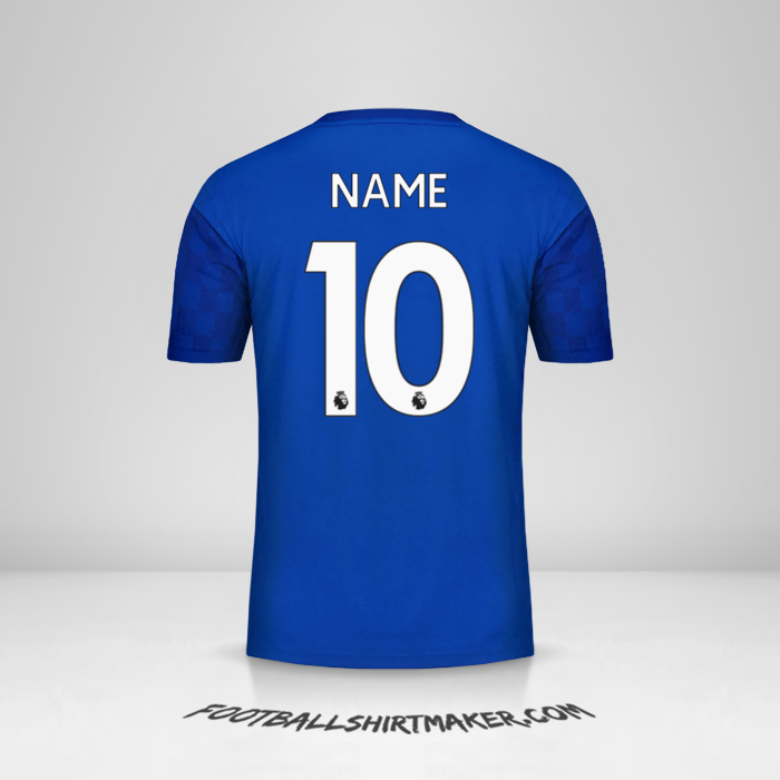 Jersey Leicester City FC 2019/20 -  name - 10