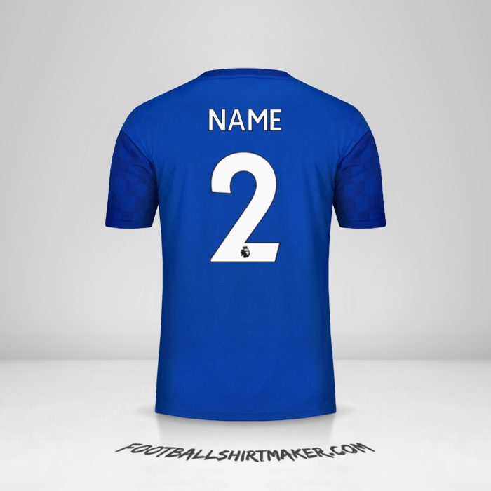 Shirt Leicester City FC 2019/20 -  name - 2