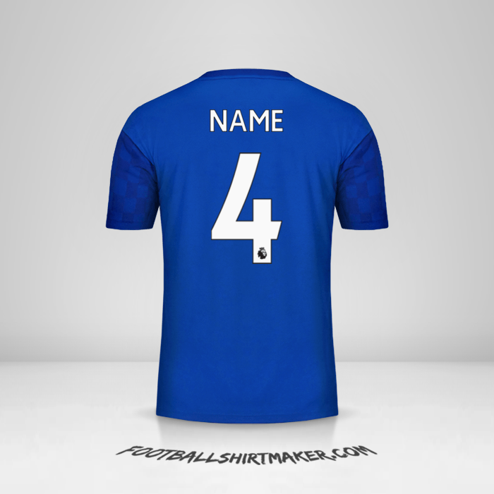 Trikot Leicester City FC 2019/20 -  name - 4