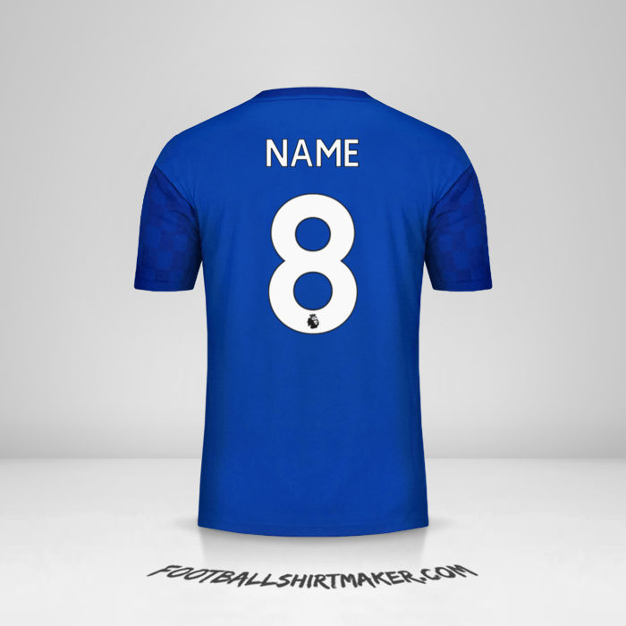 Jersey Leicester City FC 2019/20 -  name - 8