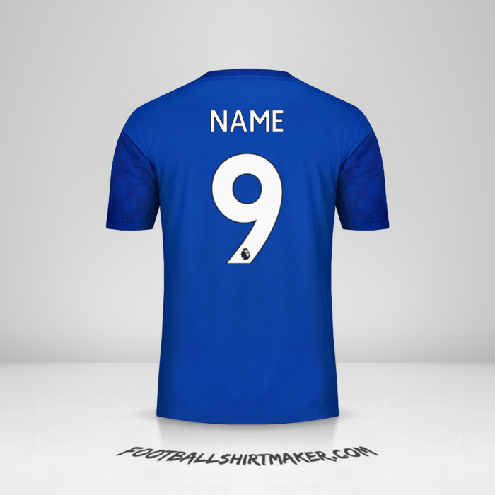 Trikot Leicester City FC 2019/20 -  name - 9