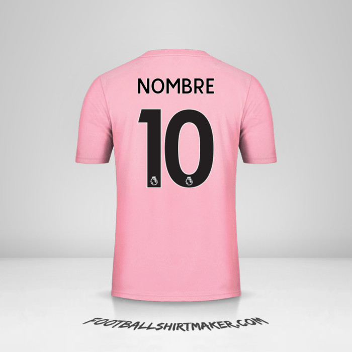 Camiseta Leicester City FC Pink 2019/20 Visita -  nombre - 10