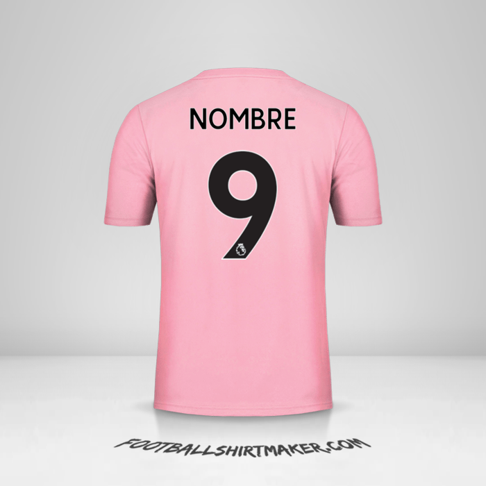Camiseta Leicester City FC Pink 2019/20 Visita -  nombre - 9