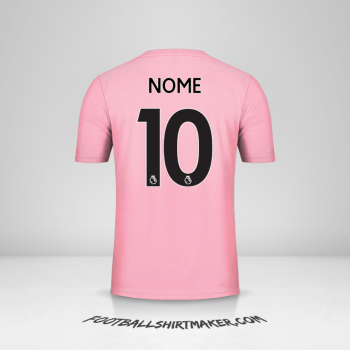 Maglia Leicester City FC Pink 2019/20 Seconda -  nome - 10