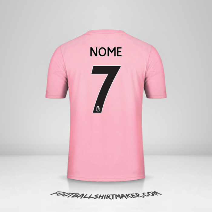 Maglia Leicester City FC Pink 2019/20 Seconda -  nome - 7