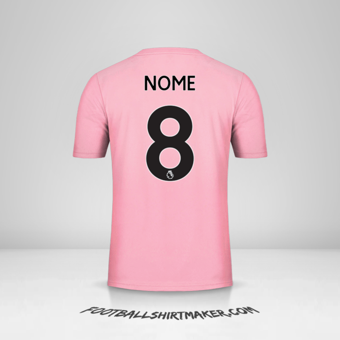 Maglia Leicester City FC Pink 2019/20 Seconda -  nome - 8