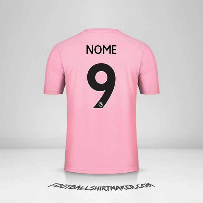 Maglia Leicester City FC Pink 2019/20 Seconda -  nome - 9