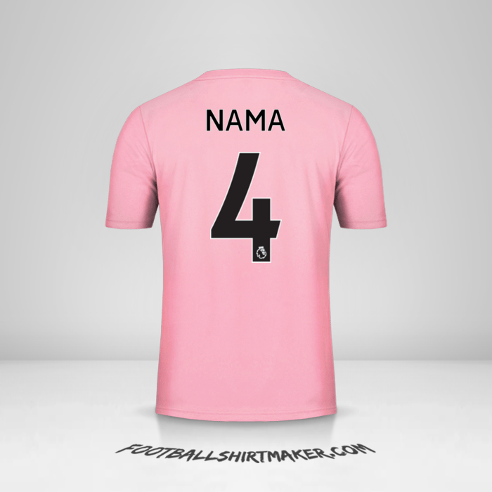 Jersey Leicester City FC Pink 2019/20 Alternatif -  nama - 4