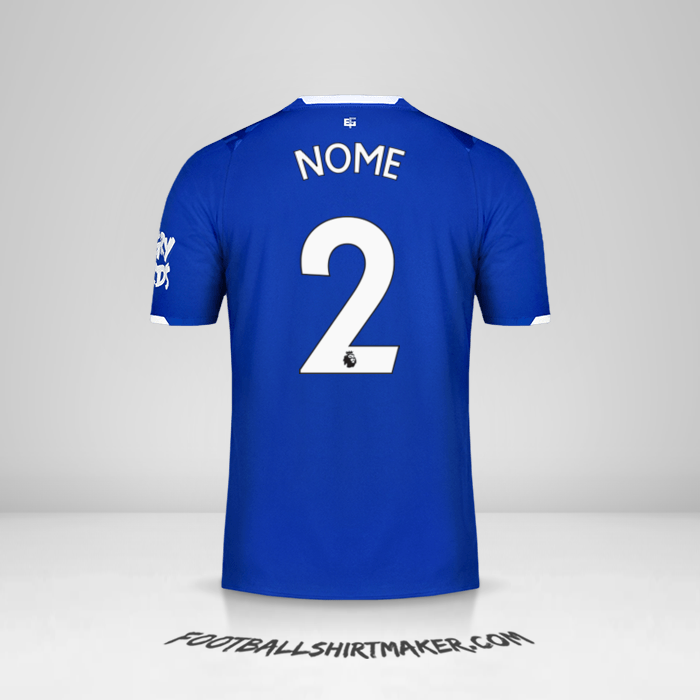 Maglia Everton FC 2019/20 -  nome - 2