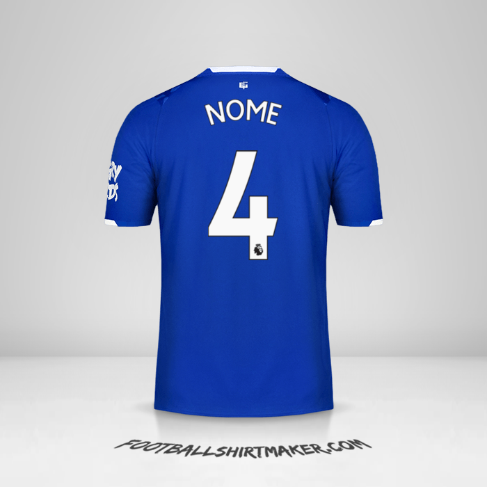 Camisola Everton FC 2019/20 -  nome - 4