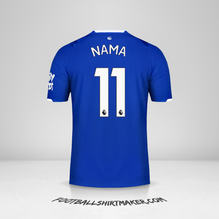 Jersey Everton FC 2019/20 -  nama - 11
