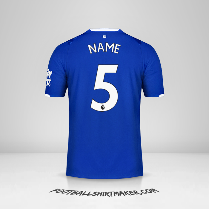 Jersey Everton FC 2019/20 -  name - 5