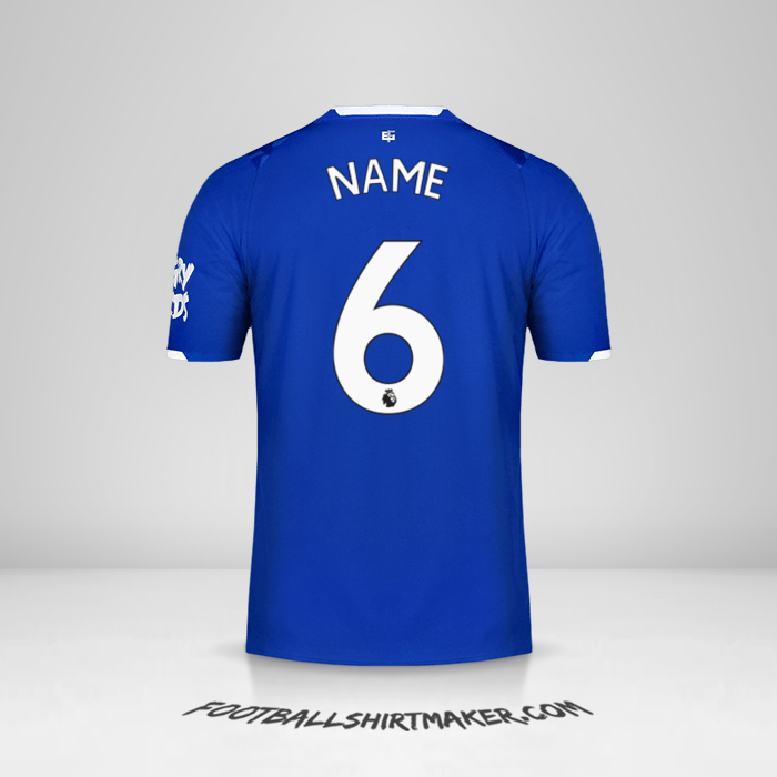 Jersey Everton FC 2019/20 -  name - 6