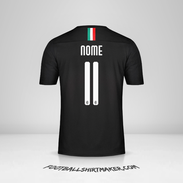Maglia AC Milan 2019/20 Terza -  nome - 11
