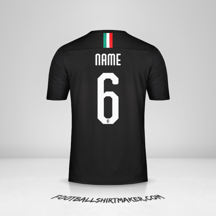 Trikot AC Milan 2019/20 Dritte -  name - 6