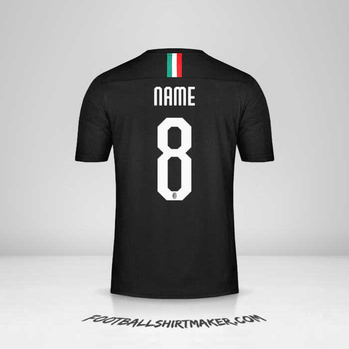 Shirt AC Milan 2019/20 Third -  name - 8