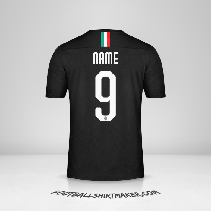 Shirt AC Milan 2019/20 Third -  name - 9