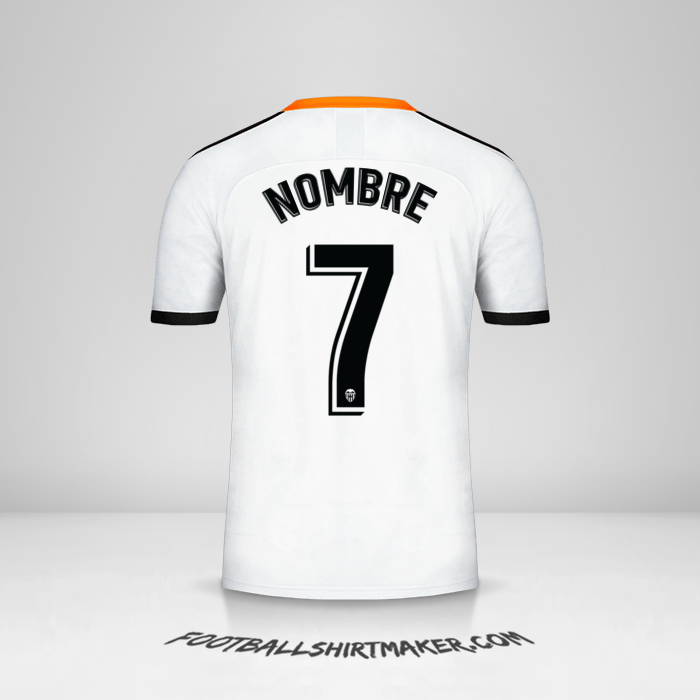 Camiseta Valencia CF 2019/20 -  nombre - 7