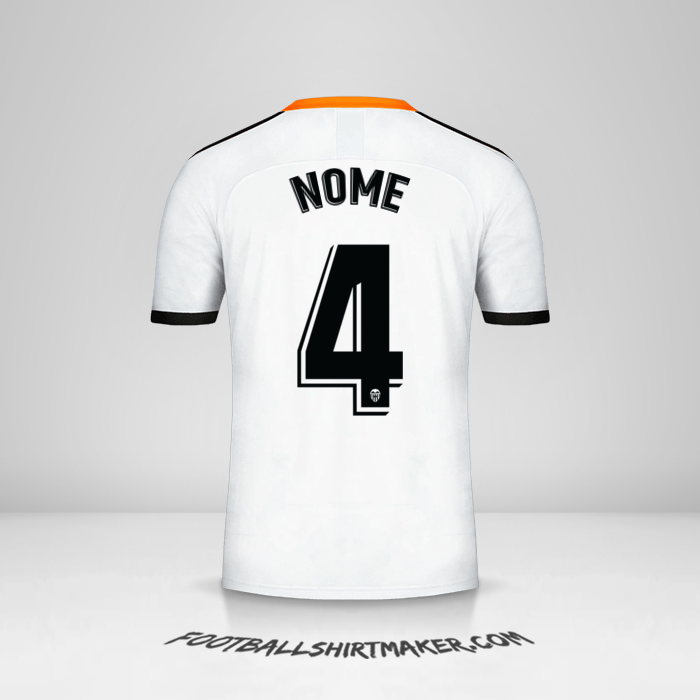 Maglia Valencia CF 2019/20 -  nome - 4