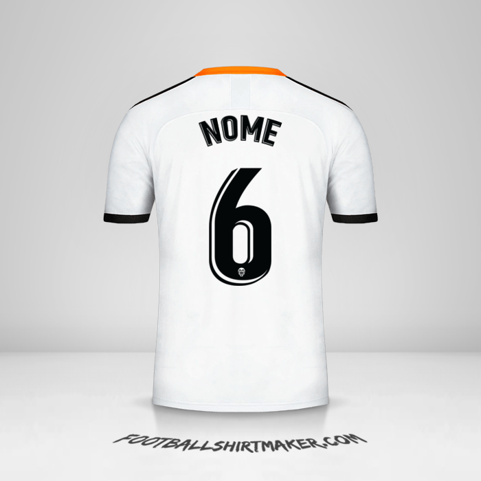 Maglia Valencia CF 2019/20 -  nome - 6