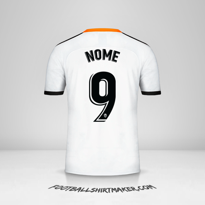 Maglia Valencia CF 2019/20 -  nome - 9