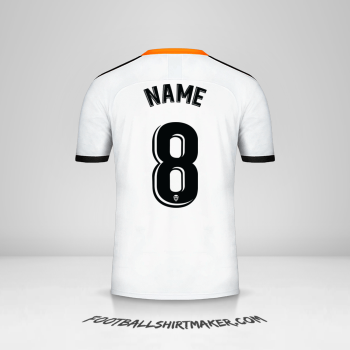 Trikot Valencia CF 2019/20 -  name - 8