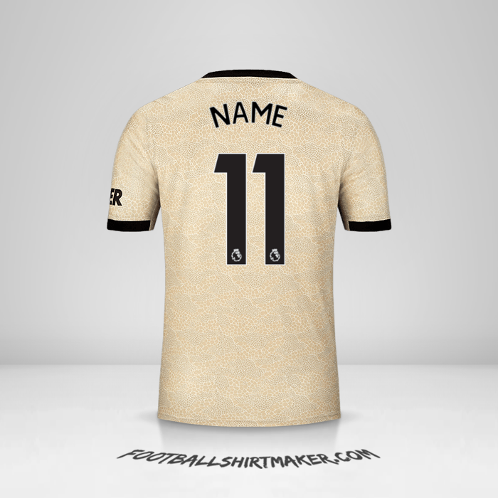 Trikot Manchester United 2019/20 Auswärts -  name - 11