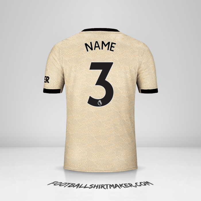 Jersey Manchester United 2019/20 Away -  name - 3