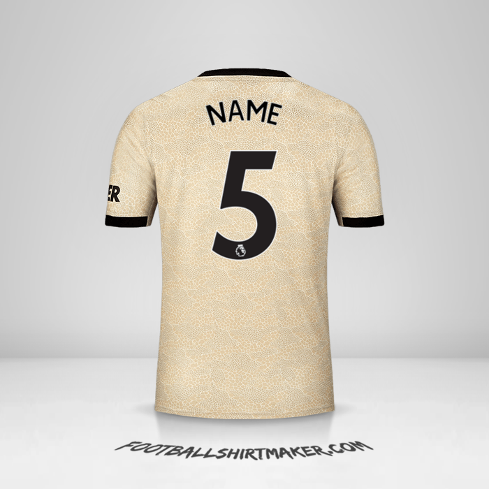 Shirt Manchester United 2019/20 Away -  name - 5