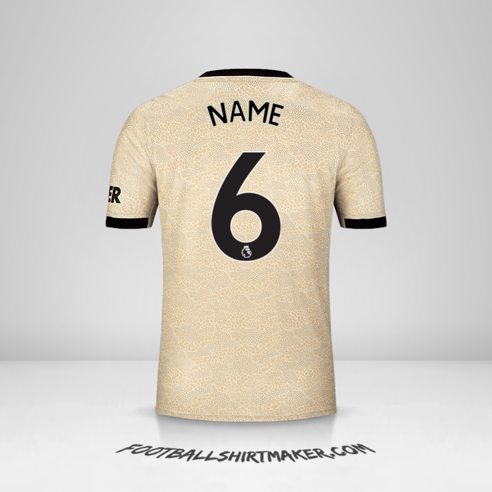 Trikot Manchester United 2019/20 Auswärts -  name - 6