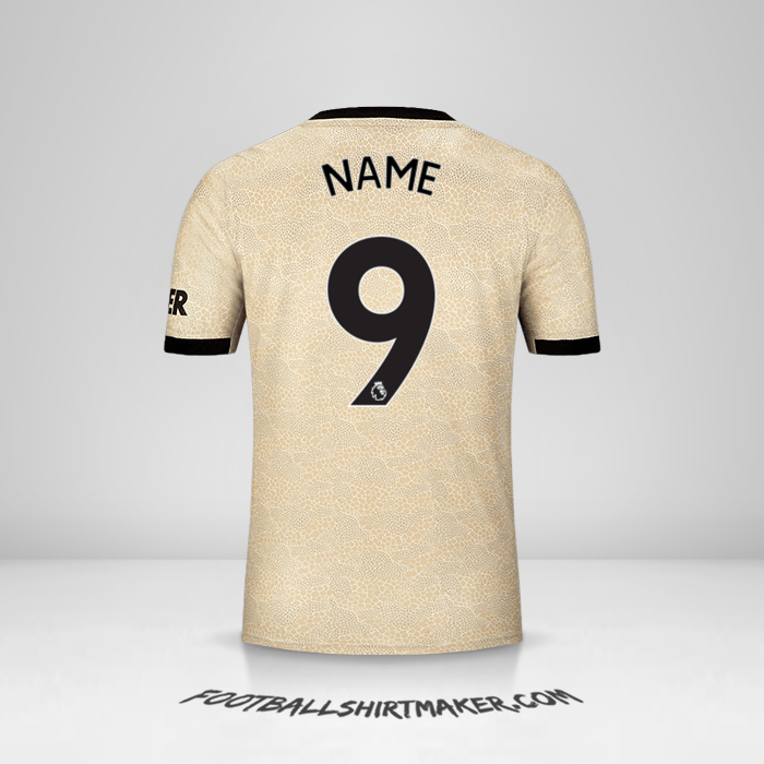 Trikot Manchester United 2019/20 Auswärts -  name - 9