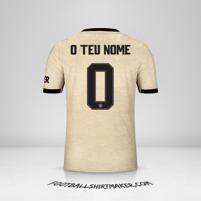 Camisola Manchester United Cup 2019/20 II -  o teu nome - 0