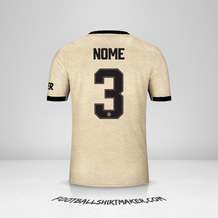 Camisa Manchester United Cup 2019/20 Alternativa -  nome - 3