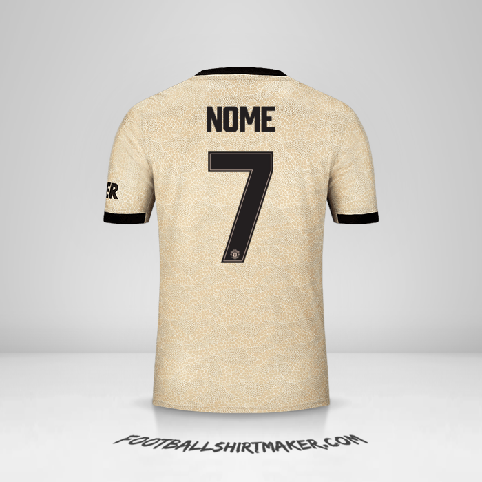 Camisa Manchester United Cup 2019/20 Alternativa -  nome - 7