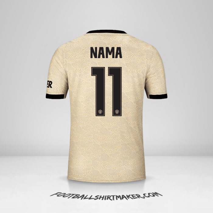 Jersey Manchester United Cup 2019/20 Alternatif -  nama - 11