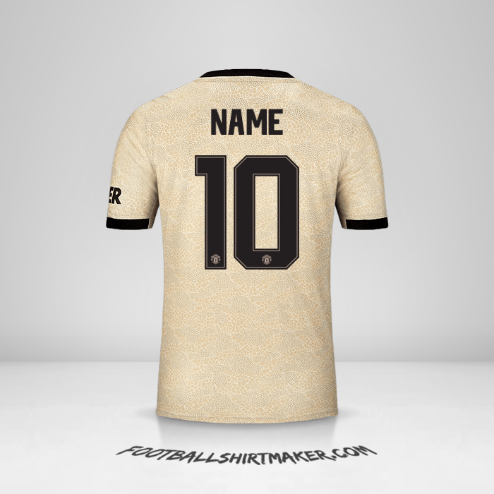 Shirt Manchester United Cup 2019/20 Away -  name - 10